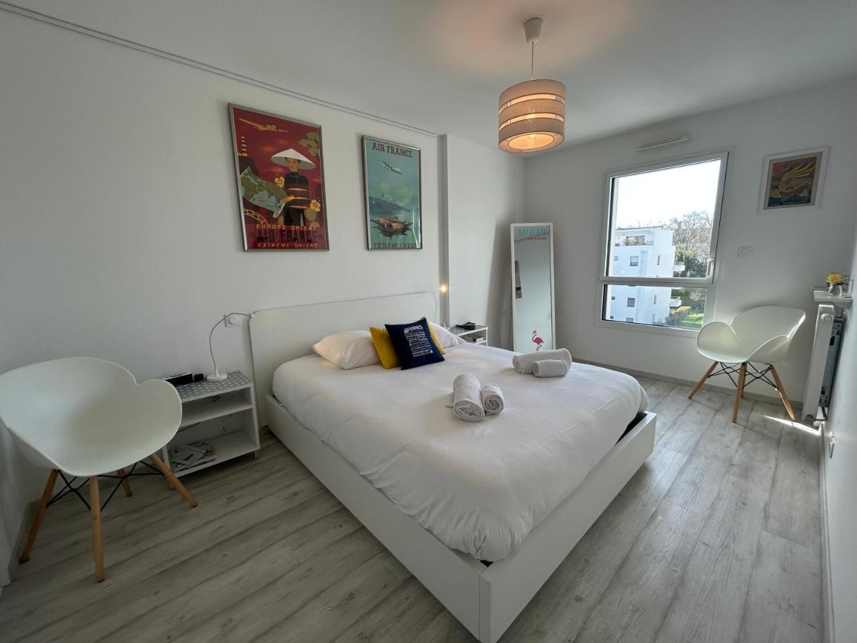Apartamento Les Terrasses Marines - Vue Imprenable Sur Le Port De Plaisance Vannes Exterior foto