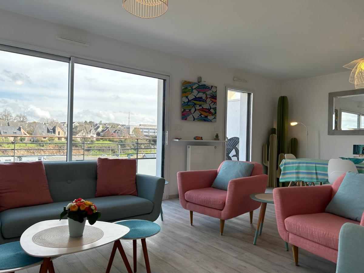 Apartamento Les Terrasses Marines - Vue Imprenable Sur Le Port De Plaisance Vannes Exterior foto