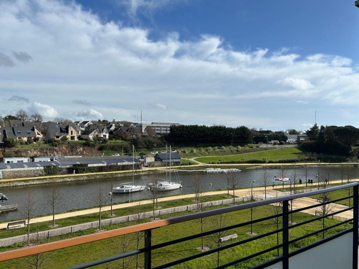 Apartamento Les Terrasses Marines - Vue Imprenable Sur Le Port De Plaisance Vannes Exterior foto