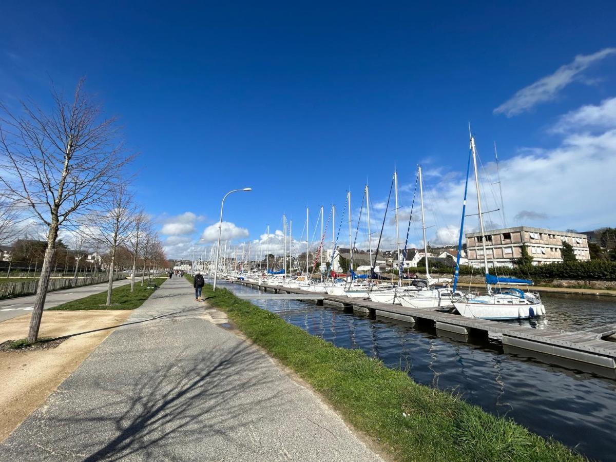 Apartamento Les Terrasses Marines - Vue Imprenable Sur Le Port De Plaisance Vannes Exterior foto
