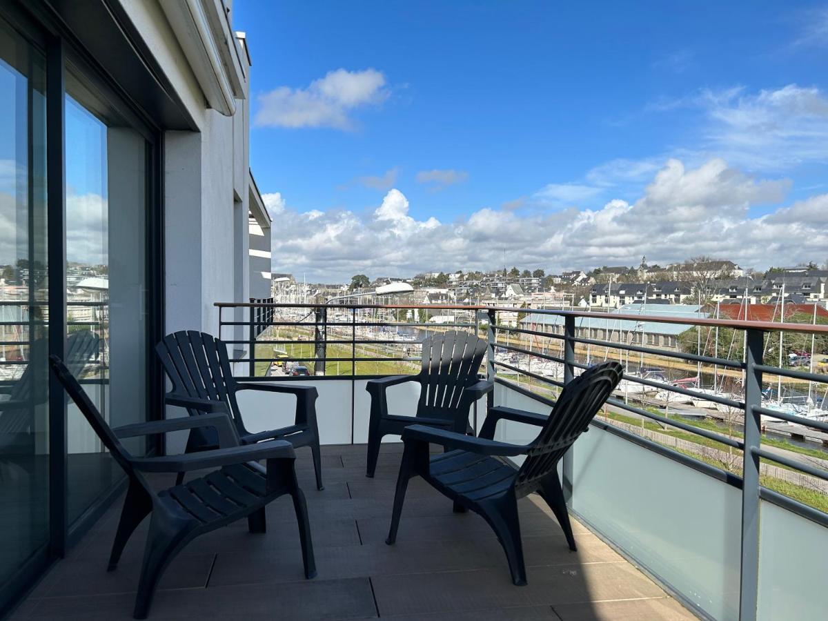 Apartamento Les Terrasses Marines - Vue Imprenable Sur Le Port De Plaisance Vannes Exterior foto