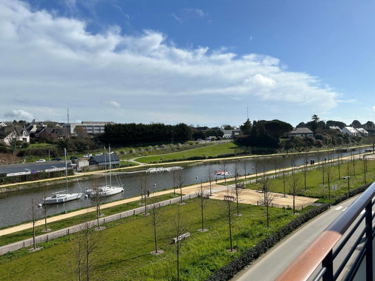 Apartamento Les Terrasses Marines - Vue Imprenable Sur Le Port De Plaisance Vannes Exterior foto
